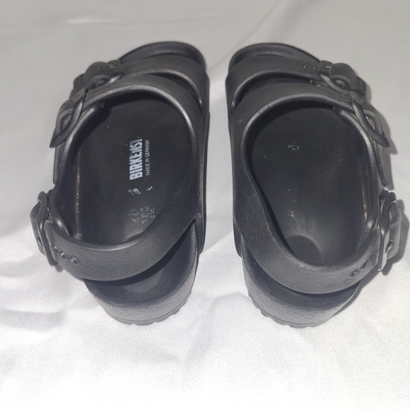 Birkenstock Kid's Milano Essentials EVA in Black Size 28 USA 10-10.5 - Picture 2 of 6